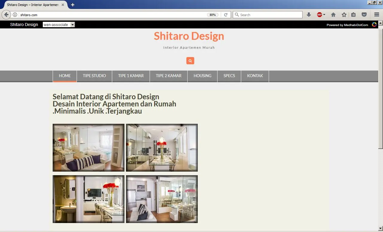 shitaro design website - jasa pembuatan cepat website